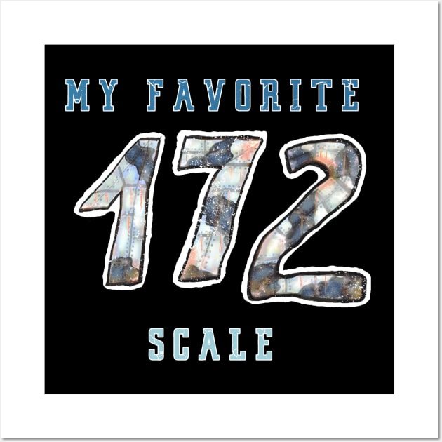 Scale model 172 Wall Art by GraphGeek